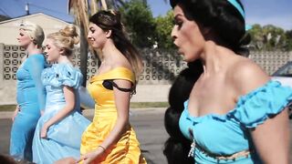 Disney Princess Pool Party