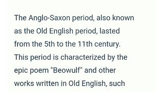 Introduction of English literature ages #eras of literature #summary of English periods