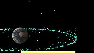 Asteriod apporching Earth.