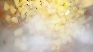 Keema Fry with potato Recipe