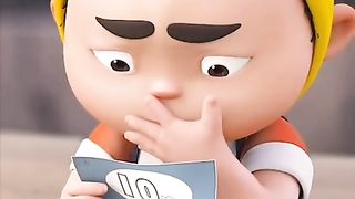 Funny cartoon short video