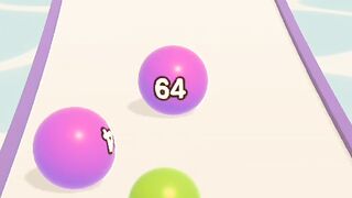 Ball Run 2048 game