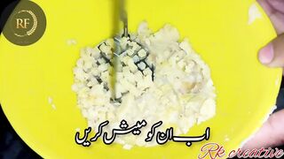Aloo ki mazydar tikiyan recipe potato snack if you have 2 potato make this and enjoy