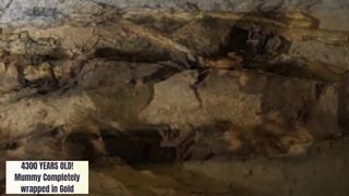 4300 YEARS OLD! Mummy Completely wrapped in Gold