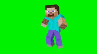 Green screen Minecraft video dancing
