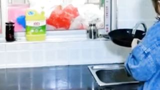 i was cleaning!
