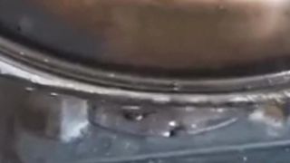 He burn the whole things!