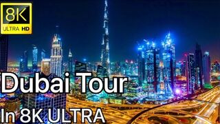 Dubai TOUR IN 8k ULTRA HD Videos