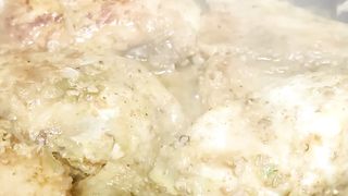 Fish fried | no oil | marinated overnight with yogurt