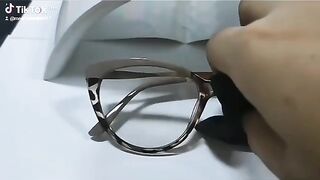 Kacamata Photocromic Fashion Retro Metal Cat Eye Frame Blue Blocking Glasses Cat Eye Anti Blue Light Glasses Photochromic