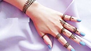 Medndi design simple easy
