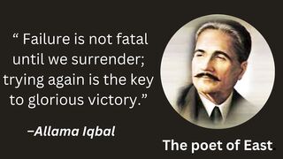 Greatest quotes of Allama Iqbal