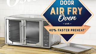 Oster Air Fryer Oven Countertop Toaster Oven Pizzas Stainless Steel #ShortsVideo | #Shorts