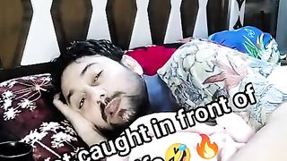 I got caught in front of my wife