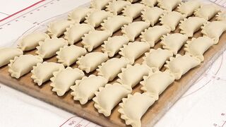 Идеальное тесто для вареников.Вареники с картошкой и грибами/Dumplings with potatoes and mushrooms