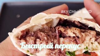 Перекус из лаваша