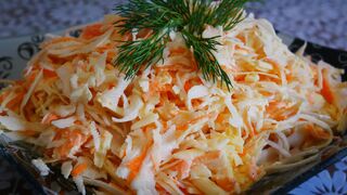 Салат из капусты. ЭТОТ САЛАТ ВЫ БУДЕТЕ ЕСТЬ ВСЮ ЗИМУ!!!