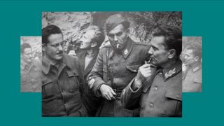 Из русских эмигрантов был сформирован немцами добровольческий полк Варяг