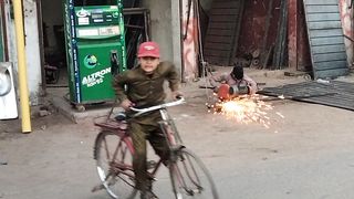 Pump on fire