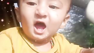 Lovely Baby in Happy Mood