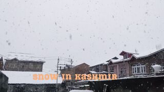 Fresh Snow in Kashmir