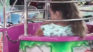 Little Baby Enjoy Public Place