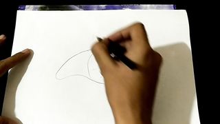 Eye Drawing beautiful first try Art