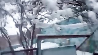 Snowfall in Muree