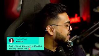 Funny superchat to YouTube streamers