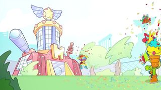 ♫KARAOKE SUPERTHINGS ♫I La FIESTA de SMASH CRASH | Serie de DIBUJOS para NIÑOS