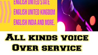 English voice Over artist