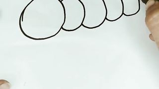 How to make ant painting ideas #painting #paperart
