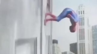 Funny spider man