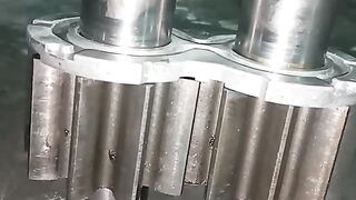 hydraulic pump#gear#short#video#viral reaction