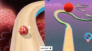 Sky Rolling Ball Vs Going Balls - Similar level, SpeedRun Gameplay, Android IOS, Amaizing Ball Game