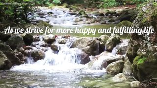 Water Flowing Sounds of a Gentle River Stream