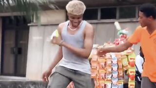 Calm Down Prank on Popcorn Guy????
