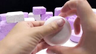 ASMR purple baking soda |baking soda for Stressrelief