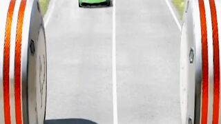Heavy Security Road Breaker Vehicle Test 2023 .