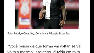 Ele voltou aos gramados depois de 10 meses comemora