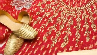 3pcs organza suit khosa free