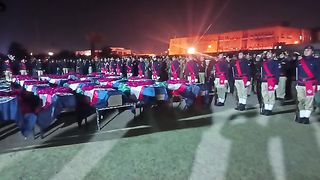 پشاور بم دھماکے میں شہید ہونے والے پولیس اہلکاروں کی نماز جنازہ ادا کردی گئی