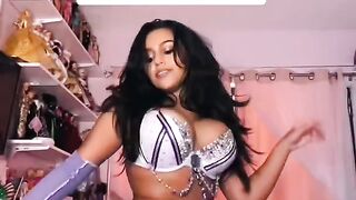 She got hot and amezing tittes