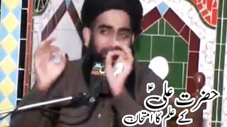 Hazrat Ali K Ilam Ka Imtihan by Allama Farooq ul Hassan  | The Door Of Islam