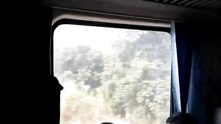 A scenery clip - train travel