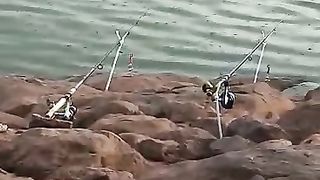 Fishing in Rawal Dam