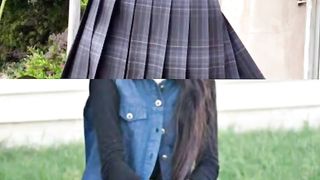 School girl vs college girl.