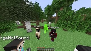 Minecraft Speedrunner VS 5 Hunters