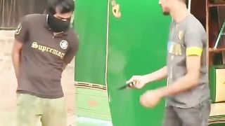 Mobile snatching prank
