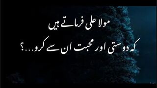 Roz mara Ki Zindagi main kam ane wali Hazarat Ali (A.S) ki baten || Quotes Power